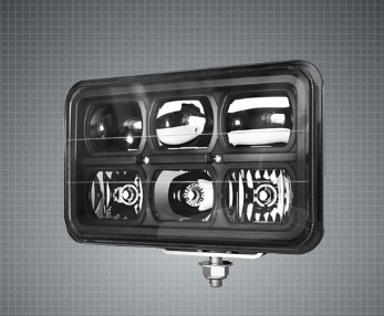 5英寸60W方形LED车前灯 BN-5060-SDC